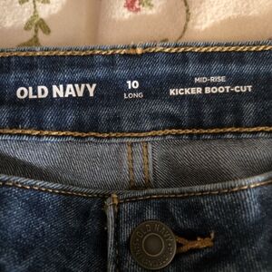 Old Navy Mid-Rise Kicker Boot-Cut Jeans